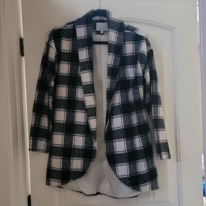 Plaid blazer
